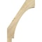 Ekena Millwork 6"W x 16"D x 24"H Imperial Rough Sawn Knee Brace, Douglas Fir BRC06X16X24IMP00RDF - alternate 4